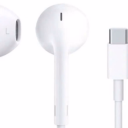 Tai Nghe Iphone 15 Cổng Type C - Silver - Ảnh 2