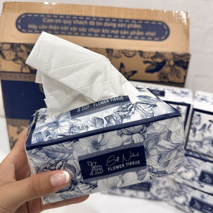 Giấy Rút Sipiao Ab Flower Tissue - Gdn - Ảnh 5