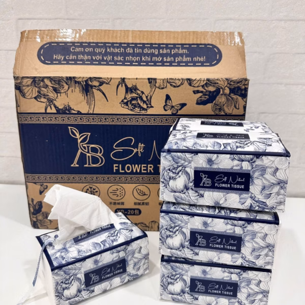 Giấy Rút Sipiao Ab Flower Tissue - Gdn - Ảnh 4