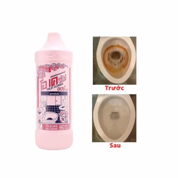 Chai Vệ Sinh Toilet Thái Lan 960Ml - Su - Ảnh 2