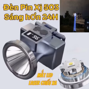 Đèn Pin Đội Đầu Xj503 Pin 5200Mah Cực Trâu Dùng Trên 40H, Led Cao Cấp Laser Siêu Sáng, Tích Hợp Báo Hiển Thị Thời Gian Sáng Gd239 - Lady'S Passion