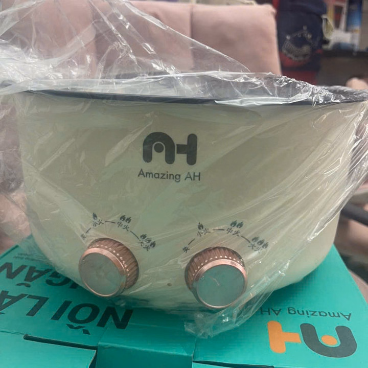 Nồi Lẩu Điện 2 Ngăn 2 Nút Điều Chỉnh Amazing Ah 5.5L - Gdn - Ảnh 7