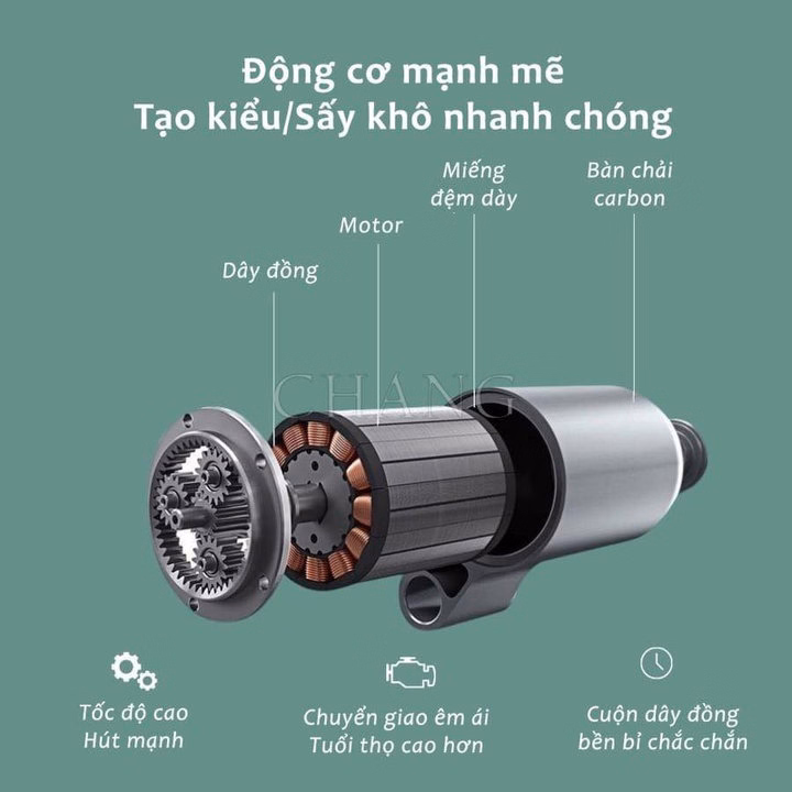 Máy Sấy Tóc Powerfull Sịn Xò - Ảnh 2