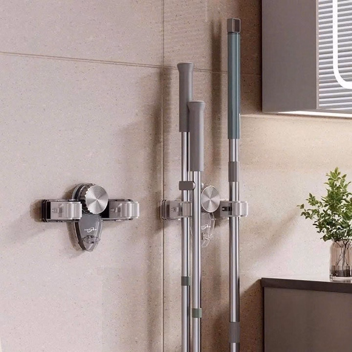 Thanh Treo Chổi Hít Tường Tiện Ích - Ảnh 4