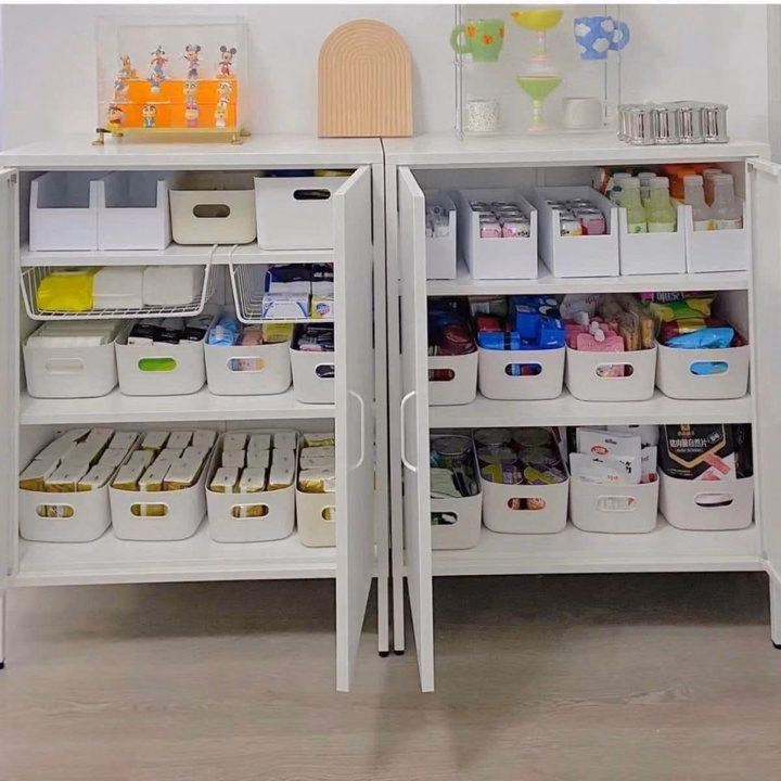 Combo 10 Khay Nhựa Hình Chữ Nhật Sz 20,5 Cm Để Đồ Tiện Lợi - Ảnh 6