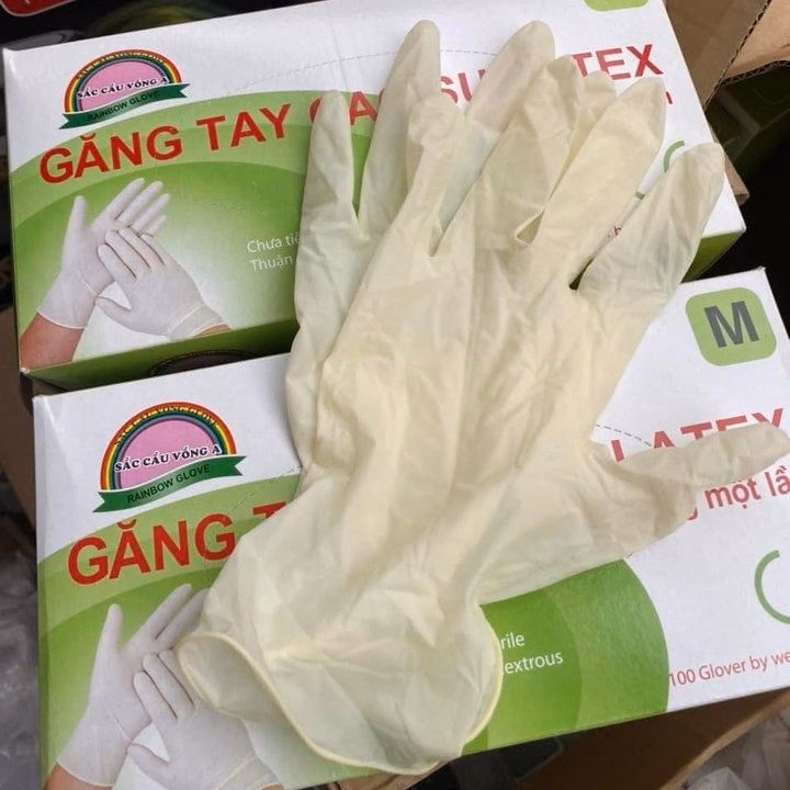 Găng Tay Cao Su Y Tế Latex Không Bột - Ảnh 6