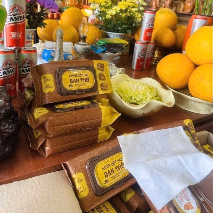 Giấy Ướt Lau Ban Thờ Thiên Phúc - Ảnh 4