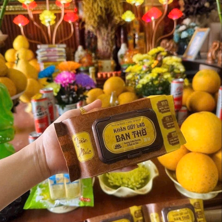 Giấy Ướt Lau Ban Thờ Thiên Phúc Tiện Ích - Ảnh 3