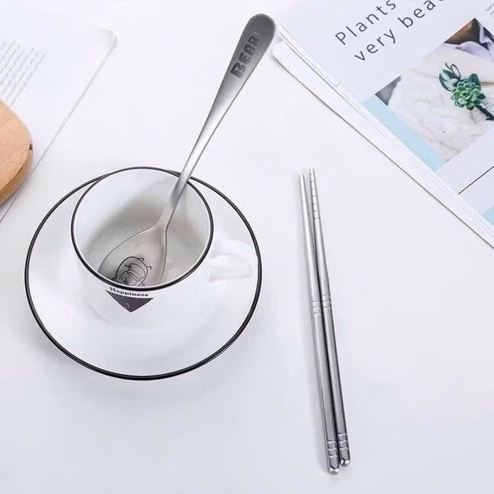 Bộ Set Thìa Đũa Dễ Thương