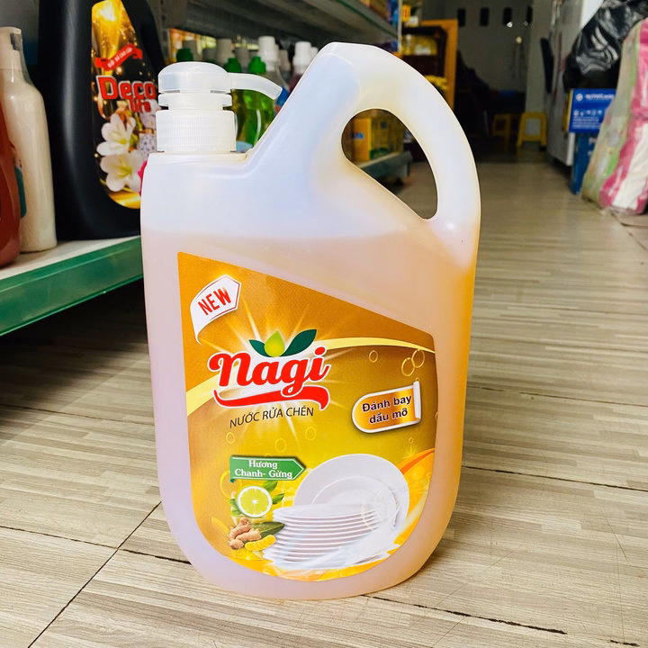 Nước Rửa Chén Nagi Hương Chanh Gừng 2.1Kg L108 - Lady'S Passion - Ảnh 2