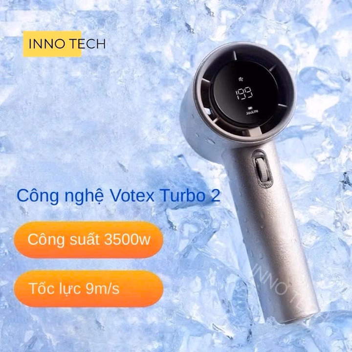 Quạt Tích Điện Hiển Thị Đèn Led Với 100 Mức Gió Veeco Vmf-05 - Gdn - Ảnh 5