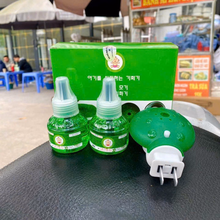 Com Bô 1 Đèn + 2 Tinh Dầu Muỗi Thiên Nhiên Hàn Quốc Đuỗi Muỗi ,Mối,Kiến,Con Mắt Mắt.. - Hàn Quốc - Ảnh 9