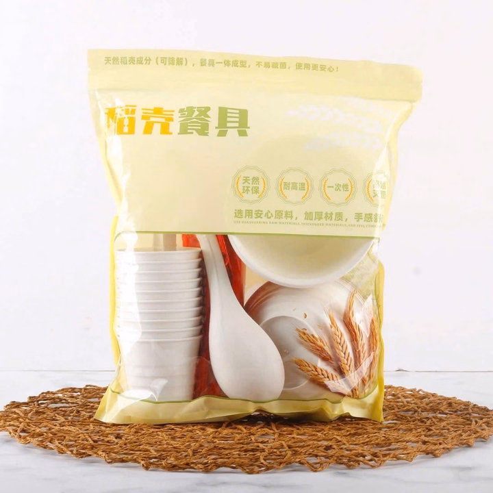 Set Bát Đũa Lúa Mạch Tiện Lợi - Ảnh 3