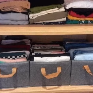 Hộp Đựng Quần Áo Có Khung Tiện Ích (Sét Gồm 2 Chiếc)