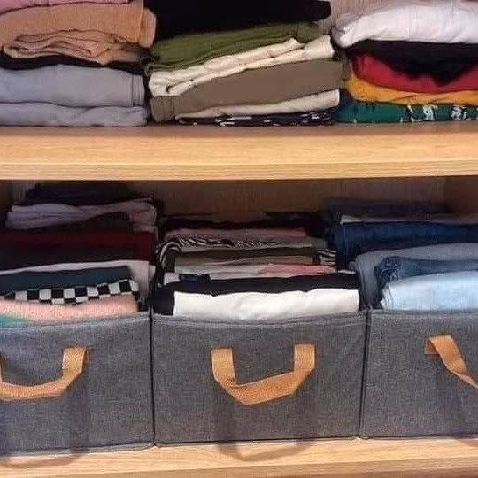 Hộp Đựng Quần Áo Có Khung Tiện Ích (Sét Gồm 2 Chiếc)