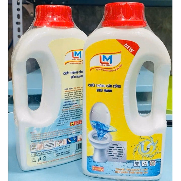 Chất Thông Cầu Cống Siêu Mạnh Liên Minh 1,6Kg - Gdn - Ảnh 4