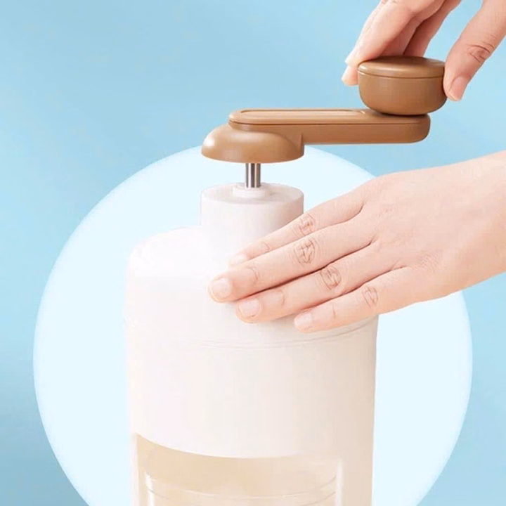 Máy Bào Đá Mini Xay Đá Tuyết Quay Bằng Tay Đa Năng - Ảnh 3