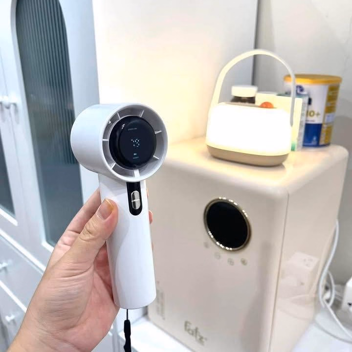 Cây Quạt Cầm Tay Mini Không Lộ Cánh - Ảnh 2