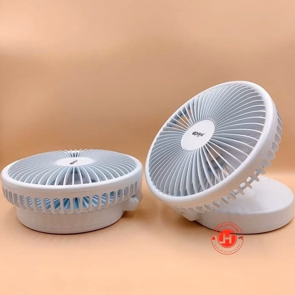 Quạt Sạc Tích Điện Km-F0396 Gấp Gọn Nhỏ Gọn Siêu Xinh - Ảnh 2
