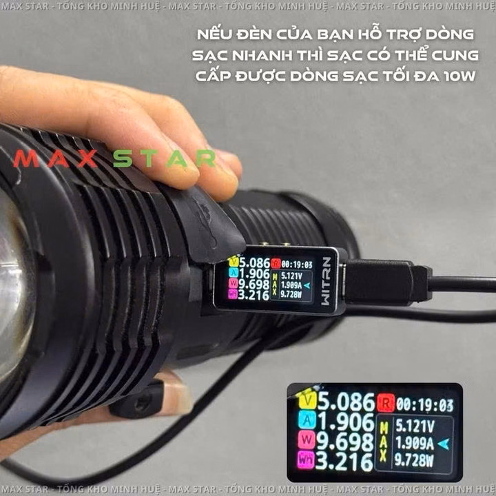 Củ Sạc Nhanh 10W Tối Ưu Cho Các Loại Đèn Pin Gd244 - Lady'S Passion - Ảnh 6