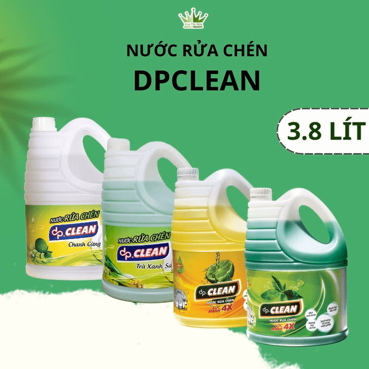 Nước Rửa Chén Dpclean 3,8L – Sahaka