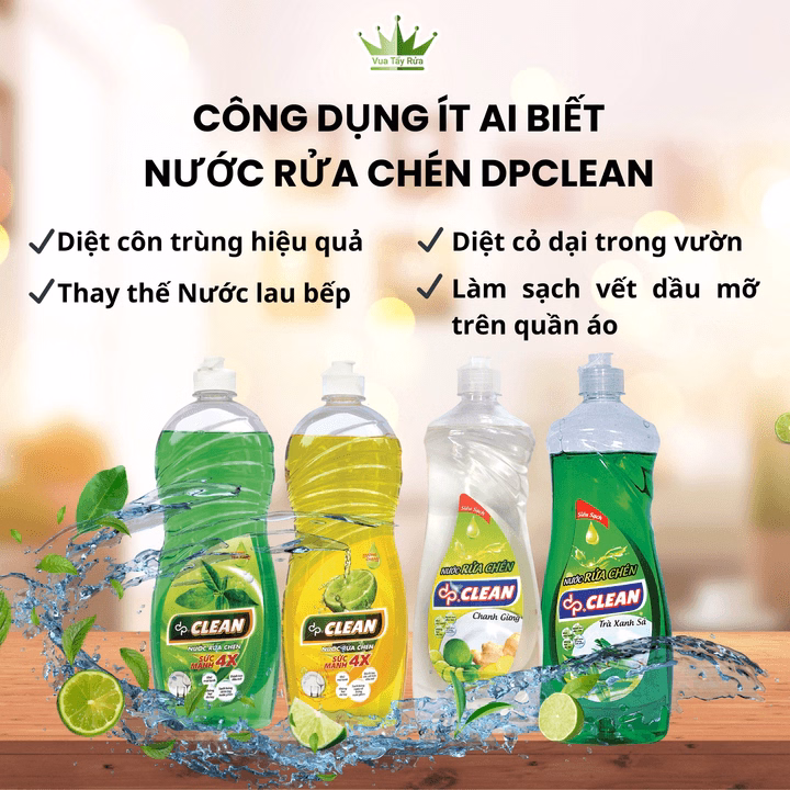 Nước Rửa Chén Dpclean 750Ml - Sahaka - Ảnh 3