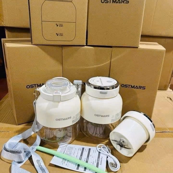 Máy Xay Đa Năng Mini Sạc Pin Tặng Kèm Dây Đeo - Ảnh 5