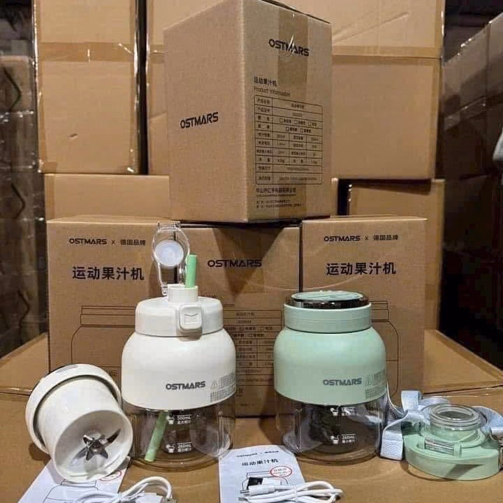 Máy Xay Đa Năng Mini Sạc Pin Tặng Kèm Dây Đeo - Ảnh 6