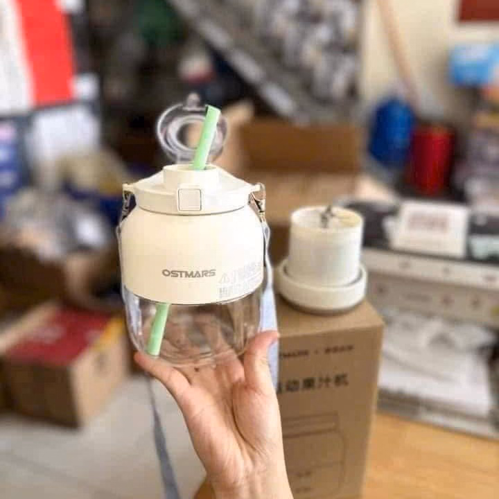 Máy Xay Đa Năng Mini Sạc Pin Tặng Kèm Dây Đeo - Ảnh 3