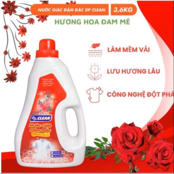 Nước Giặt Đậm Đặc Dpclean 3.6Kg - Sahaka - Ảnh 2