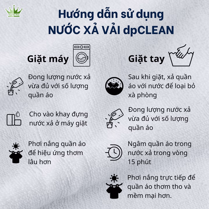 Nước Xả Vải Dpclean 1.8L - Sahaka - Ảnh 4
