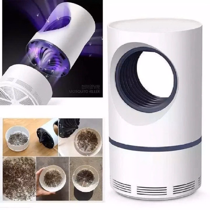 Đèn Bắt Muỗi Điện Tử Tròn Xử Dụng Tia Uv Hút Mũi - Đèn Bắt Muỗi Thế Hệ Mới Hiệu Quả Tốt Usb -Gdn - Ảnh 5