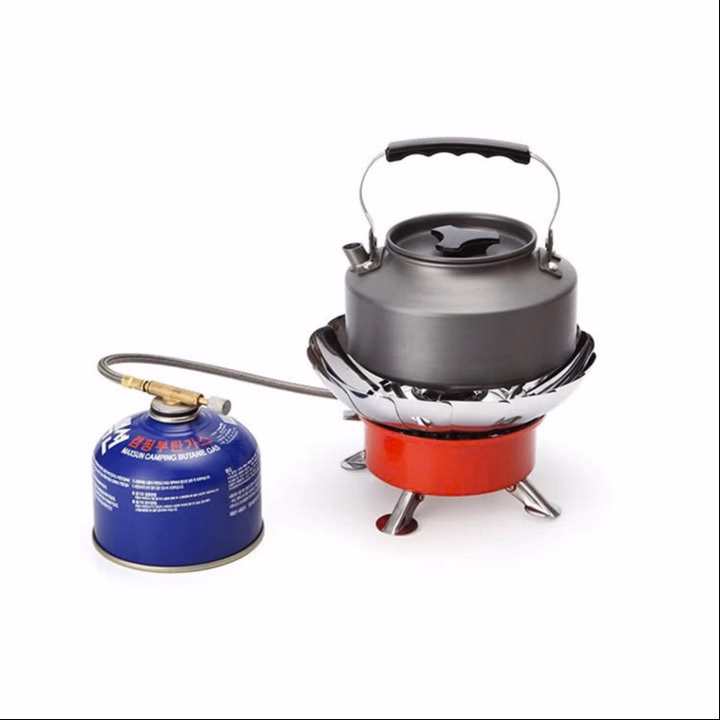 Bếp Ga Xếp Gọn Du Lịch (Có Chắn Gió). Bếp Ga Mini Chống Gió, Gấp Gọn Tiện Dụng Cho Giã Ngoại Du Lịch - Gdn - Ảnh 2
