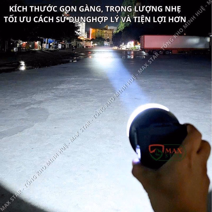 Đèn Pin Đội Đầu Maxstar Ms24 Siêu Sáng Tỏa Rộng, Cảm Biến Vẫy Tay, Sạc Ngược Đt Gd249 - Lady'S Passion - Ảnh 5