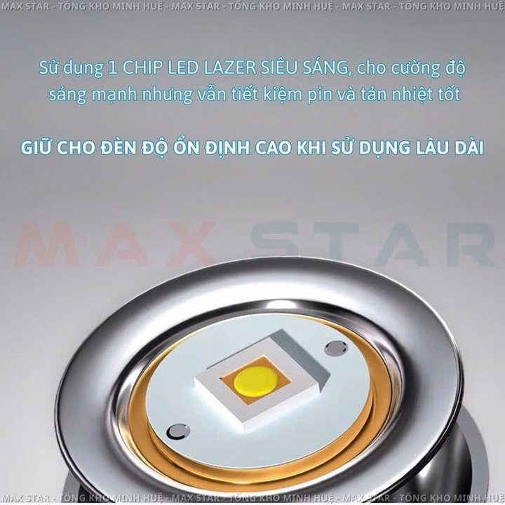 Đèn Pin Cầm Tay Lặn Nước Xj996 Chuyên Dụng Chống Nước Cường Độ Cao, Độ Sâu Chịu Áp Tối Đa 30 Mét Gd254 - Lady'S Passion - Ảnh 3