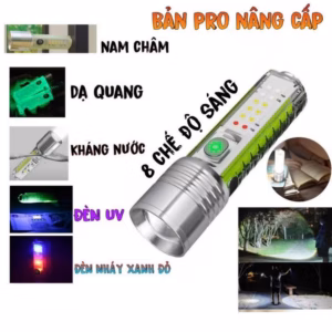 Đèn Pin Cầm Tay Mini 520A Zoom Sáng Xa Gần 8 Chế Độ Sáng Gd255 - Lady'S Passion