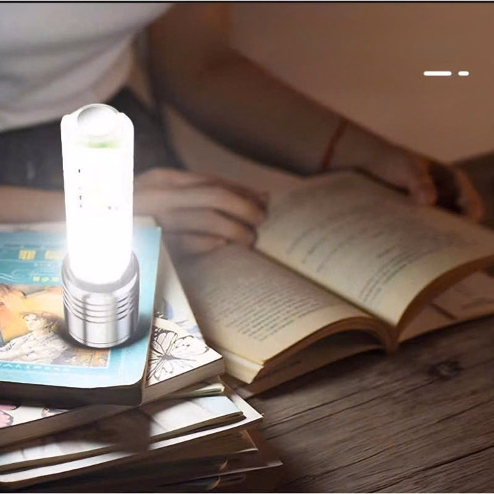 Đèn Pin Cầm Tay Mini 520A Zoom Sáng Xa Gần 8 Chế Độ Sáng Gd255 - Lady'S Passion - Ảnh 2