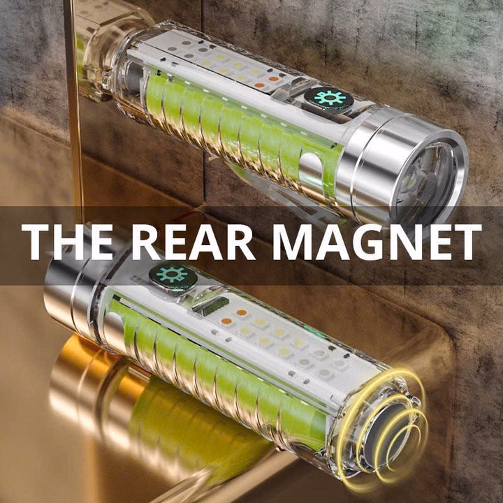 Đèn Pin Cầm Tay Mini 520A Zoom Sáng Xa Gần 8 Chế Độ Sáng Gd255 - Lady'S Passion - Ảnh 11