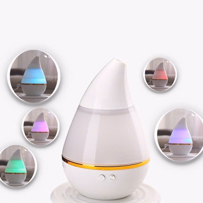 Máy Tạo Độ Ẩm Mini Hình Giọt Nước,Máy Phun Sương Mini Hình Giọt Nước Dung Tích 250Ml - Gdn