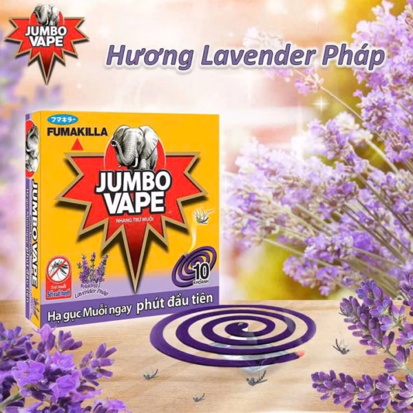 Combo 5 Hộp Nhang Muỗi Jumbo Premium Dạng Khoanh Hương Hoa Lài, Nhang Ít Khói Nhật Bản -Gdn - Ảnh 5