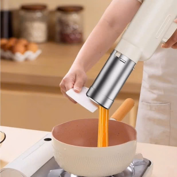 Máy Làm Bún, Mì Tươi Đa Năng Tự Động Dùng Pin Sạc -Gdn