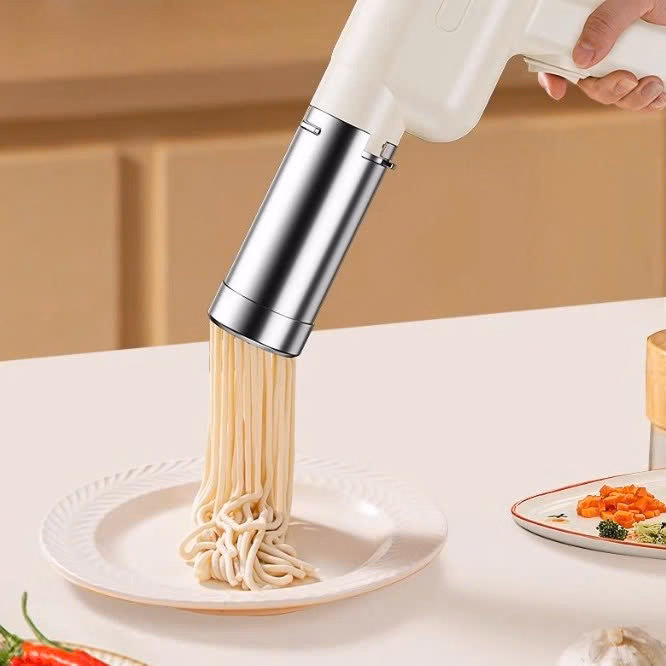 Máy Làm Bún, Mì Tươi Đa Năng Tự Động Dùng Pin Sạc -Gdn - Ảnh 3