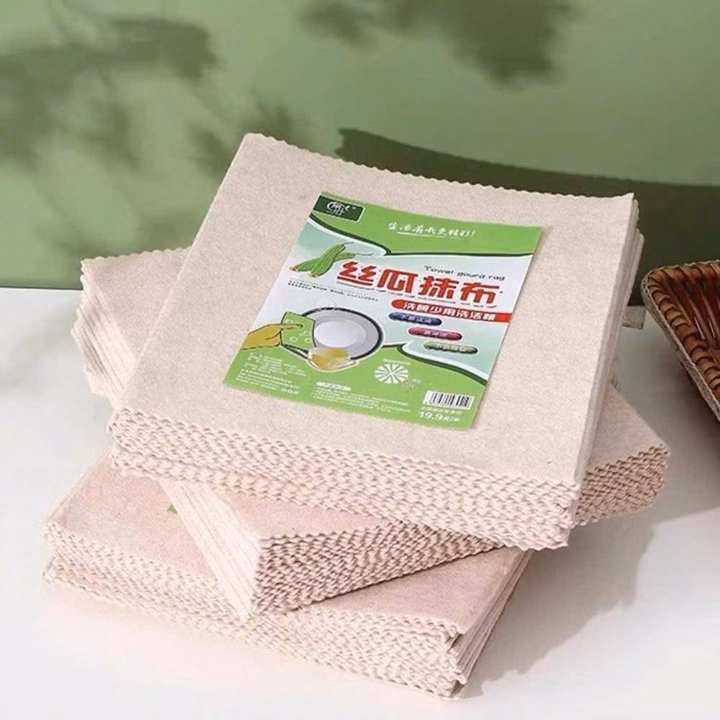 Khăn Lau Xơ Mướp Đa Năng Siêu Sạch ( Sét 10 Chiếc ) - Ảnh 5