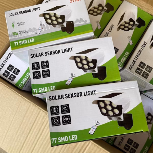 Đèn Led Năng Lượng Mặt Trời - Đèn Led G'Iả Camera Có Điều Khiển - Ảnh 11