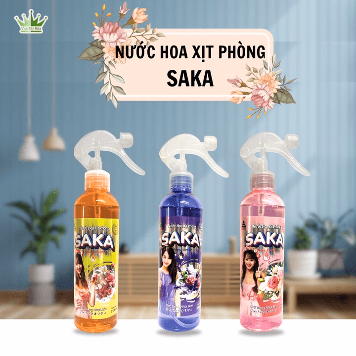 Chai Xịt Phòng Saka 350Ml - Sahaka - Ảnh 2