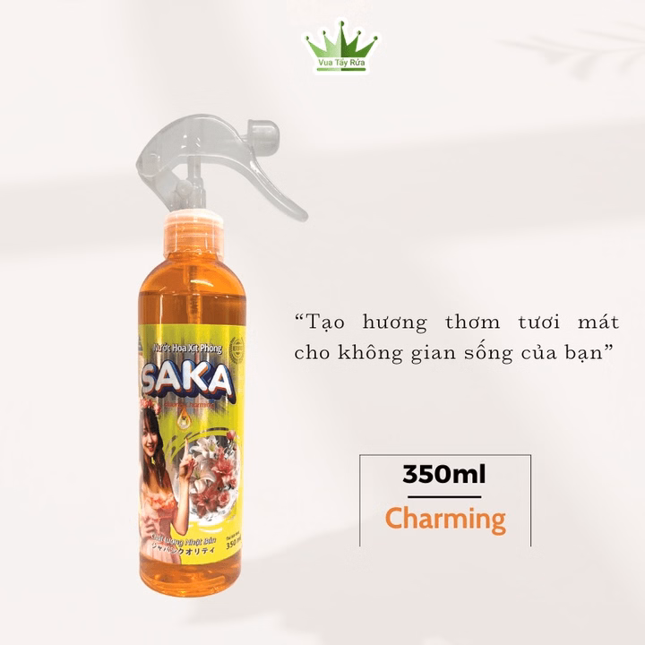 Chai Xịt Phòng Saka 350Ml - Sahaka - Ảnh 7