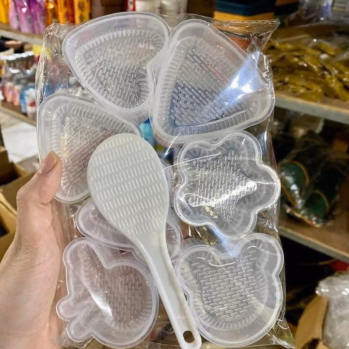 Khuôn Làm Cơm Nắm Onigiri Nhiều Hình Dễ Thương - Ảnh 3