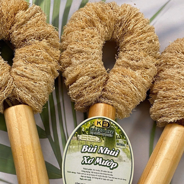 Cây Cọ Rửa Đa Năng - Cán Gỗ 20 Cm – Làm Sạch Tiện Lợi, Bảo Vệ Môi Trường - Kb - Ảnh 5