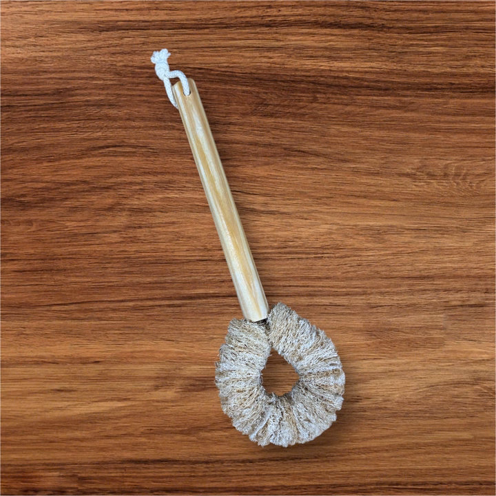 Cây Cọ Rửa Đa Năng - Cán Gỗ 20 Cm – Làm Sạch Tiện Lợi, Bảo Vệ Môi Trường - Kb - Ảnh 4