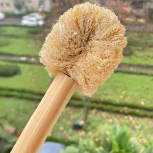 Cây Cọ Rửa Đa Năng - Cán Gỗ 20 Cm – Làm Sạch Tiện Lợi, Bảo Vệ Môi Trường - Kb